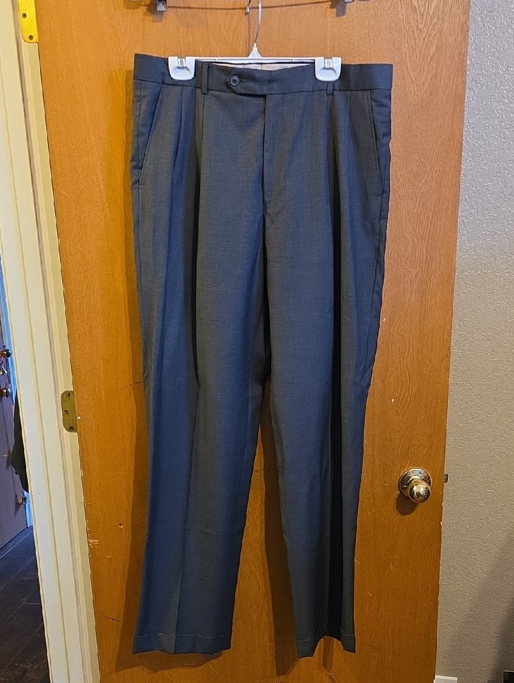 Classic Men's Dress Pants - Grey